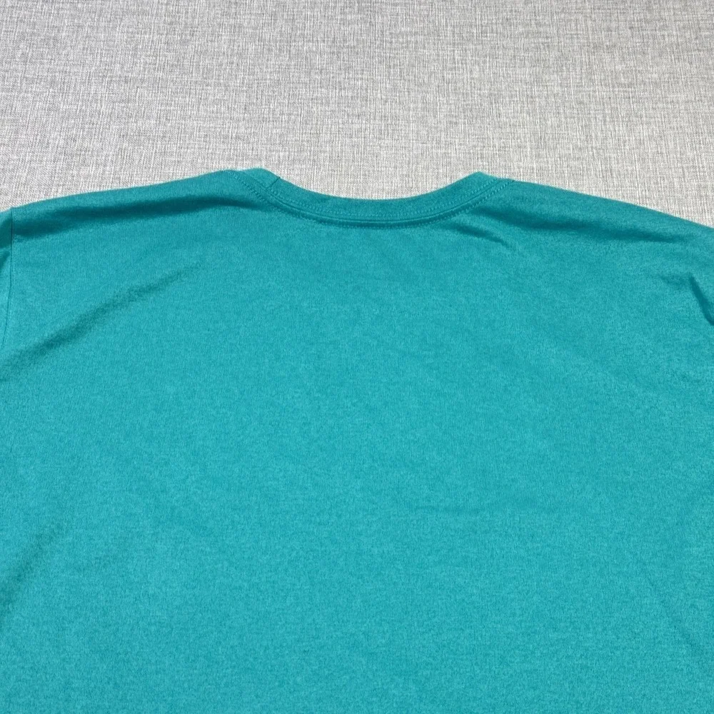 Nike‎ Miami Dolphins Shirt Mens Large Green NFL Football Dri-FIT Team Apparel